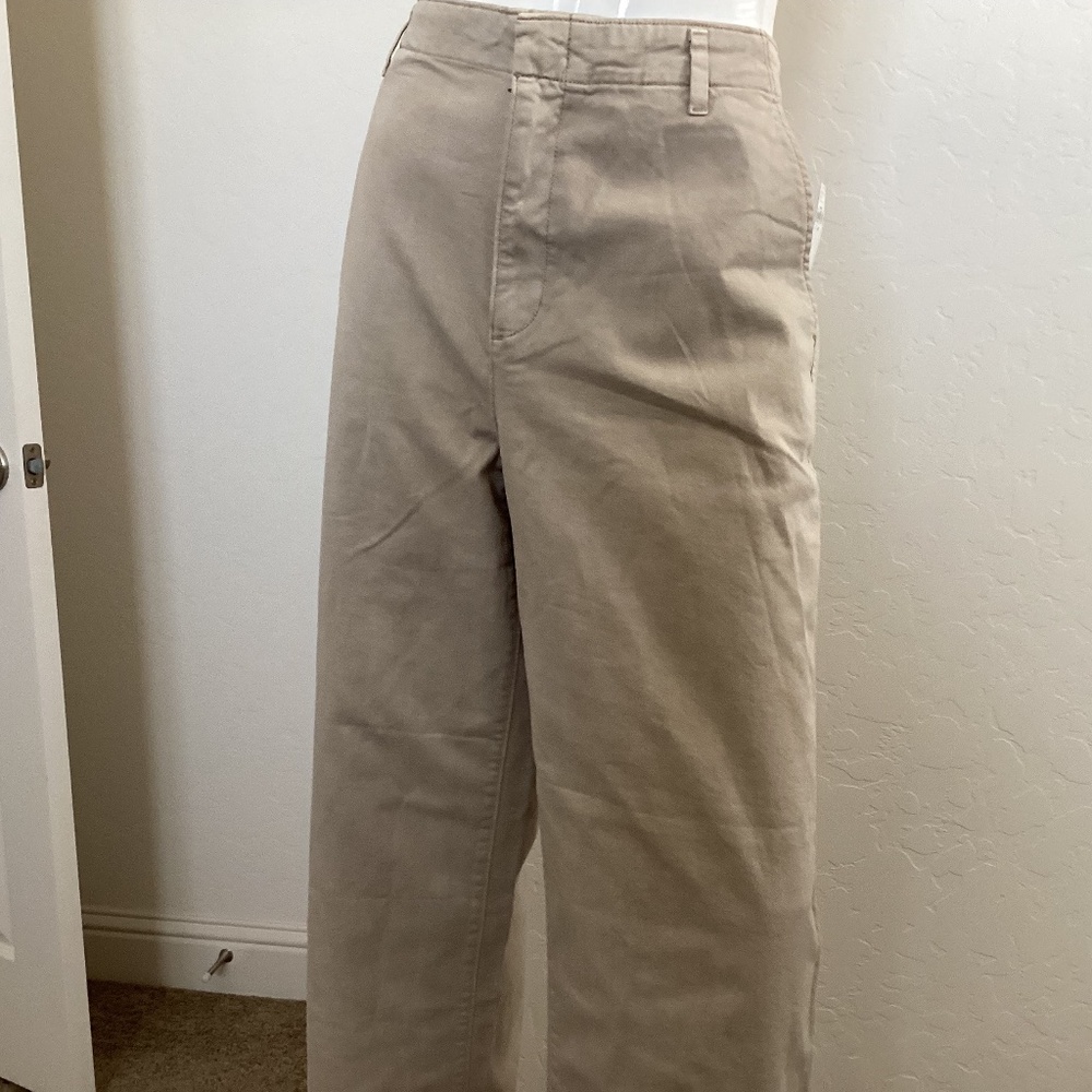 GAP, NEW WITH TAGS, loose khaki pants, size 12
